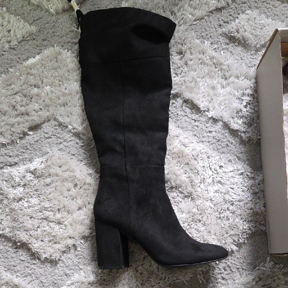 Kenneth Cole Reaction Black Heeled Boots